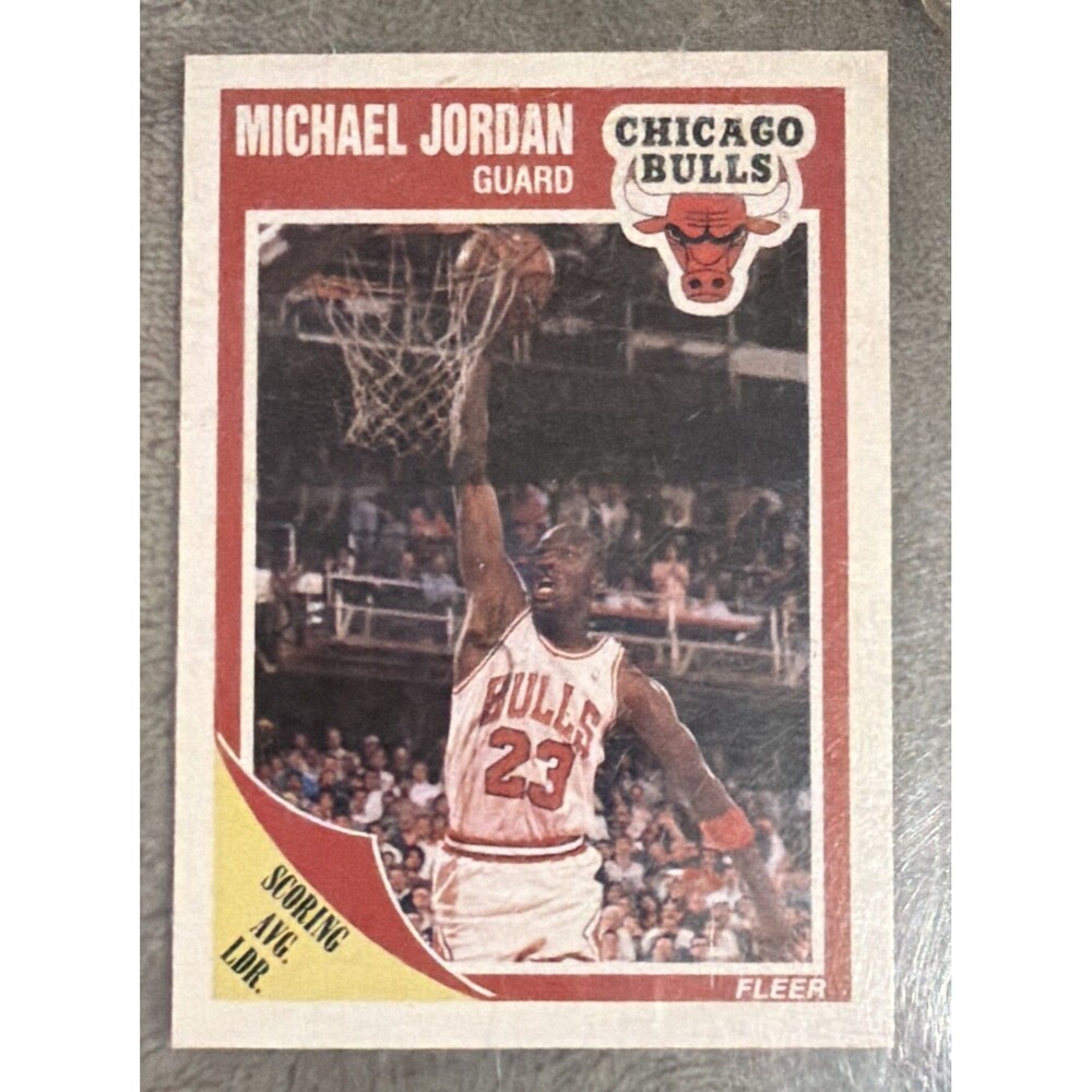 1989-90 Fleer - Michael Jordan #21